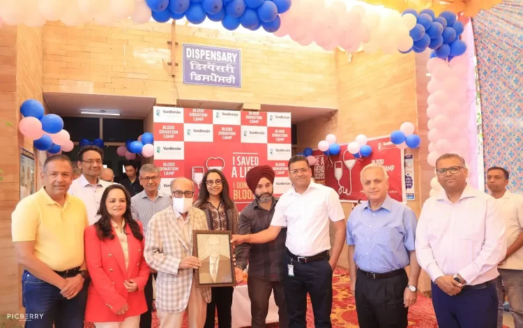 Blood Donation Camp and Artificial Limbs Distribution at Vardhman Textiles Ltd., Ludhiana