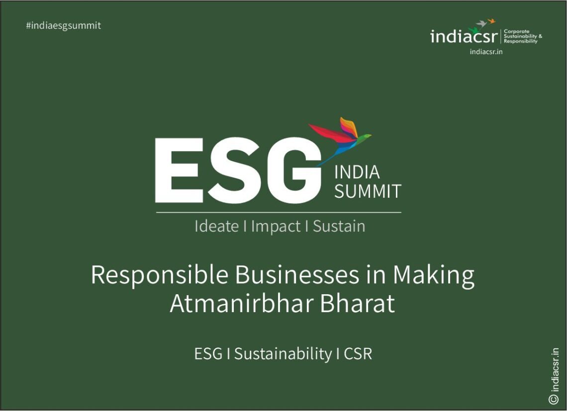 India ESG Summit 2023 on 12 Aug at Raipur I Must Join for CSR and ESG ...