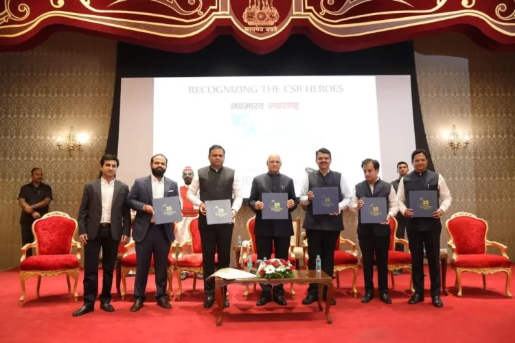 CSR: Maharashtra Governor and Deputy CM release Mukul Madhav Foundation's Coffee Table Book