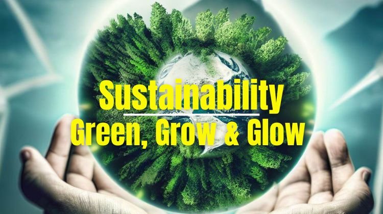 3 Powerful Steps to Sustainability: Embracing Green, Grow, and Glow for a Brighter Future 