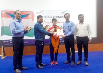 CSR: JSP Honors Gold Medallist Sweta Rani Mahanta at Moscow Wushu Stars 2023