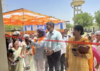 हिंदुस्तान ज़िंक स्मेल्टर देबारी के सहयोग से कक्षा-कक्ष का पुनर्निमाण