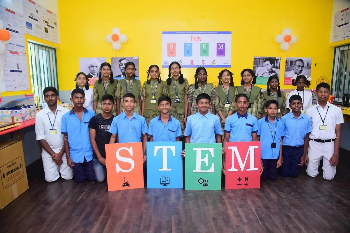 CSR: Fiserv Opens Inaugural STEM Lab at Bengaluru's Patel Munichinnappa High School 1 CSR: Fiserv Opens Inaugural STEM Lab at Bengaluru's Patel Munichinnappa High School