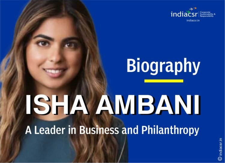 Biography of Isha Ambani Early life, Educational Qualifications