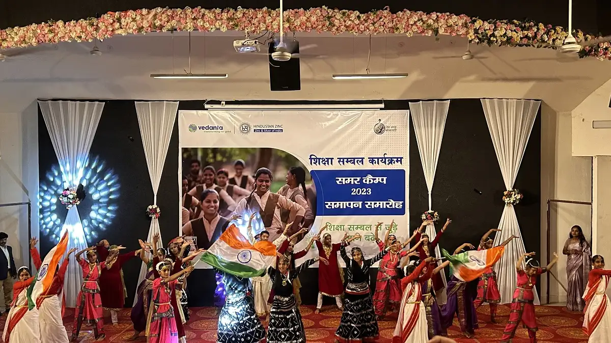 हिन्दुस्तान जिंक द्वारा आयोजित शिक्षा संबल समर कैम्प का समापन