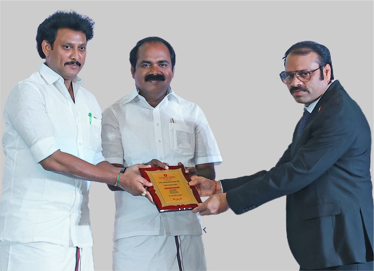 Rusen Kumar Honoured as Social Impact Leader by ASSOCHAM