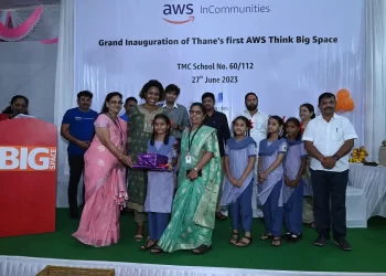 CSR: AWS Empowers Thane Students with Think Big Space Program