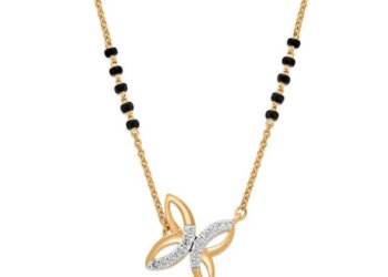 14 Kt Dainty Diamond Mangalsutra
