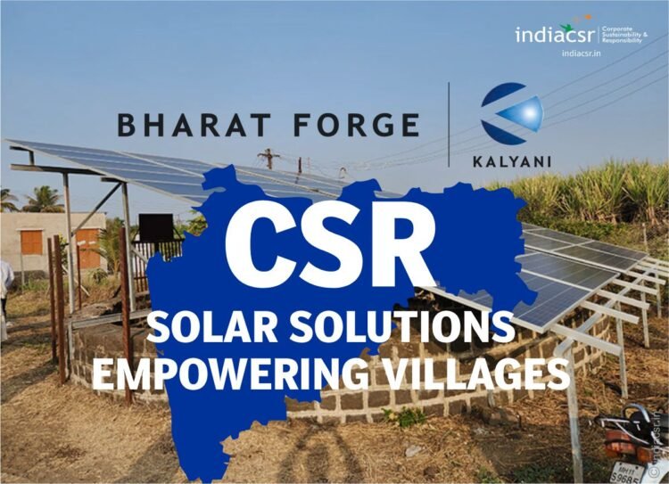 CSR of Bharat Forge in Rural Maharashtra