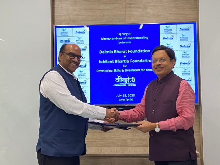 CSR: Dalmia Bharat Foundation and Jubilant Bhartia Foundations Partner for Food Service Skills Training