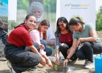 Trident Group's Organic Mini Forest: 10,000 Saplings in Dhaula, Punjab