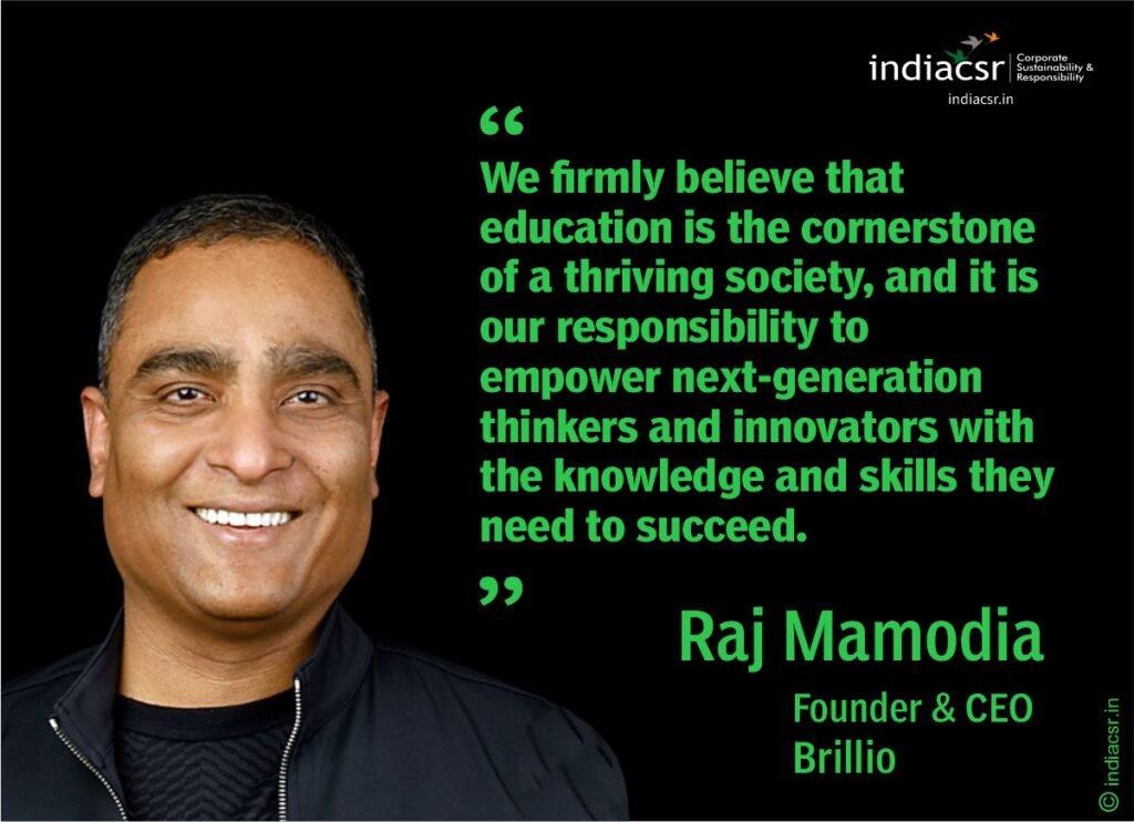 CSR: Brillio's STEM Education Project to Transform the Learning Environment of 1000 Students in Jaipur 4 India CSR