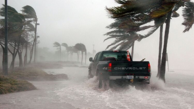 The hurriquake occurred when Tropical Storm Hilary was approaching Southern California with heavy rain and strong winds at around the same time as the earthquake struck near Ojai.