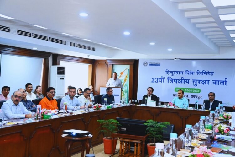सुरक्षा से समृद्धि: हिंदुस्तान जिंक की 23वीं त्रिपक्षीय समिति बैठक