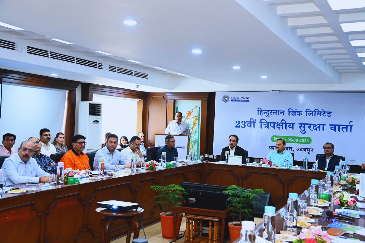 सुरक्षा से समृद्धि: हिंदुस्तान जिंक की 23वीं त्रिपक्षीय समिति बैठक