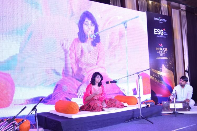 Child Prodigy on Indian Classical Music: Khyati Kumar, Enthralls Audience at India ESG Summit Raipur