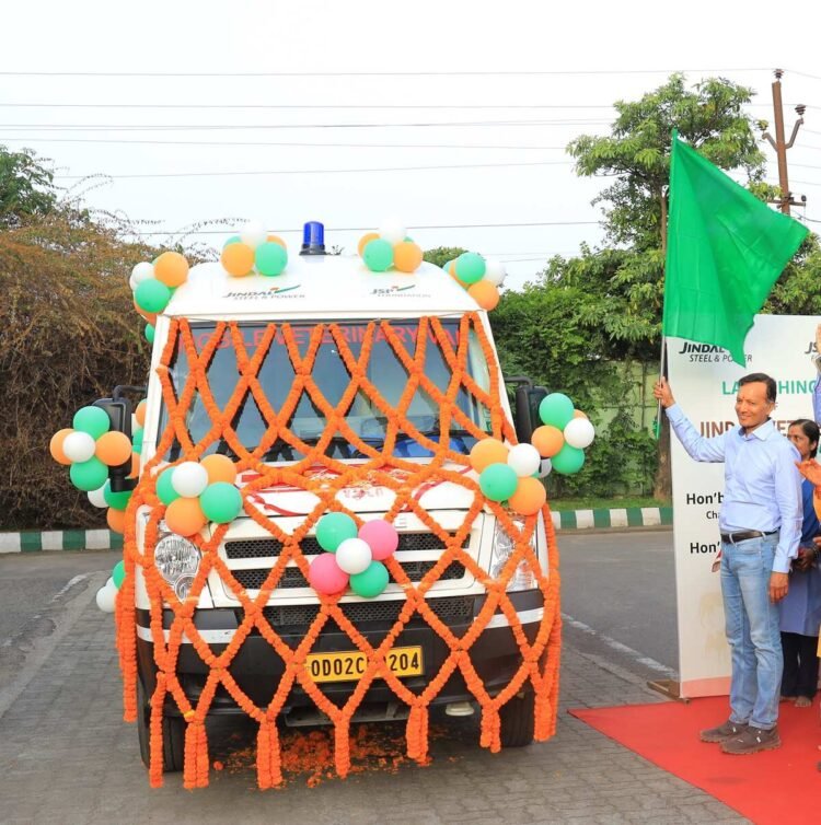 CSR: Naveen Jindal Flag-off “Jindal Vet Seva” Mobile Veterinary Ambulance for Animal Welfare