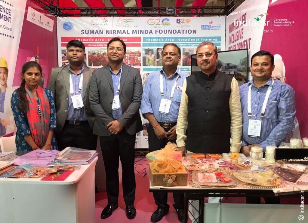 Uno Minda Group's CSR Wing Showcases Women's Empowerment at G20 2 Uno Minda Group's CSR Wing Showcases Women's Empowerment at G20