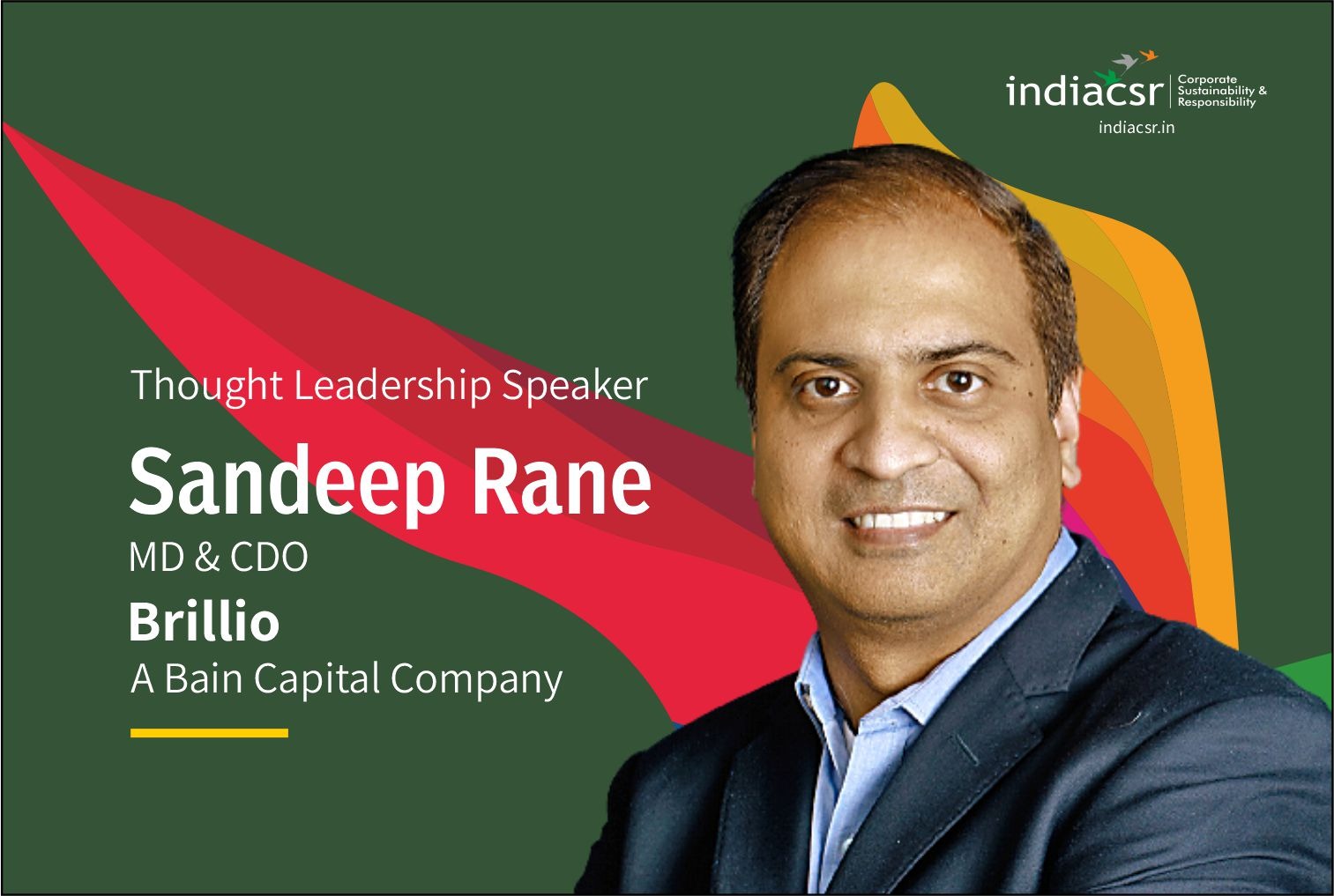 Sandeep Rane, Managing Director and Global Head of Delivery at Brillio