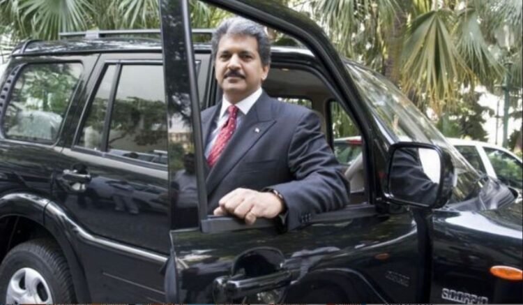 Anand Mahindra Scorpio Accident