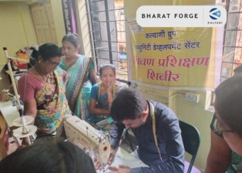 CSR Empowering Women - Bharat Forge Triumph in Community Development