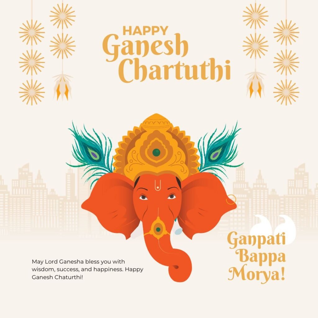 Happy Ganesh Chaturthi 2023 Top 50 Best Wishes Quotes Images Hashtags Messages On Vinayaka 2582