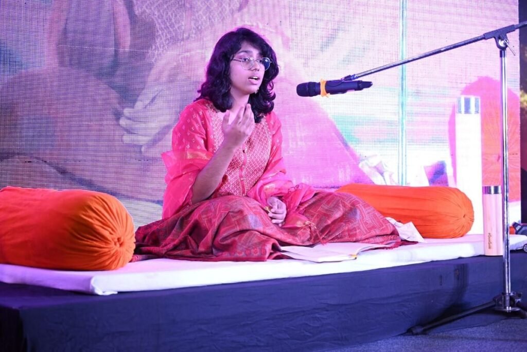 बाल प्रतिभा ख्याति मिरी के शास्त्रीय गायन से अभिभूत हुए श्रोता 2 KHYATI KUMAR