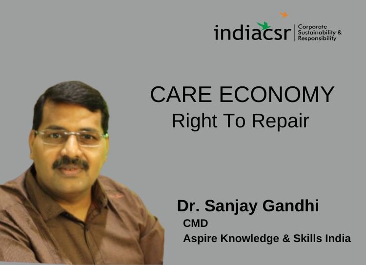 Astore Triple R Rickshaw's unique plan to create sustainable development along with eliminating unemployment 5 Right to Repair and the Care Economy - Dr. Sanjay Gandhi