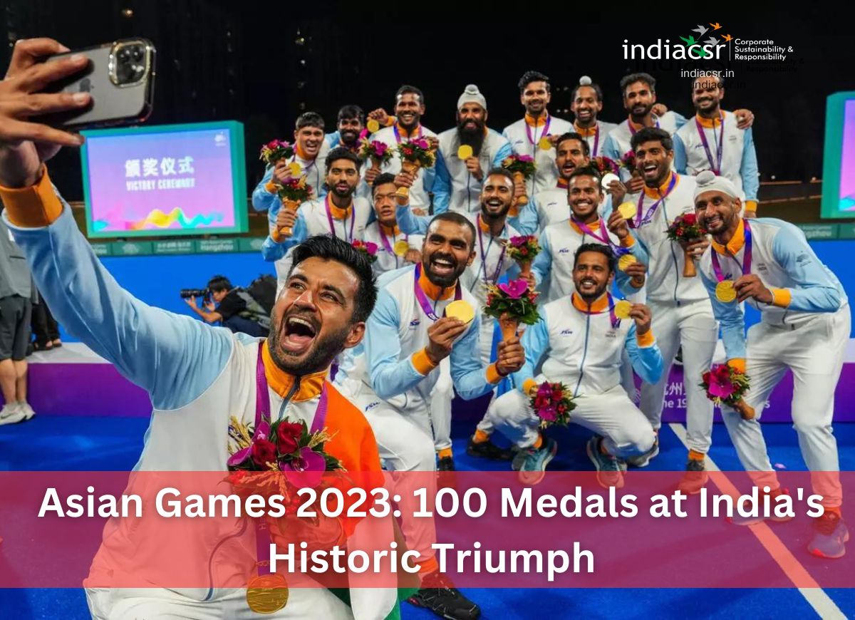 Asian Games 2023: 100 Medals at India's Historic Triumph