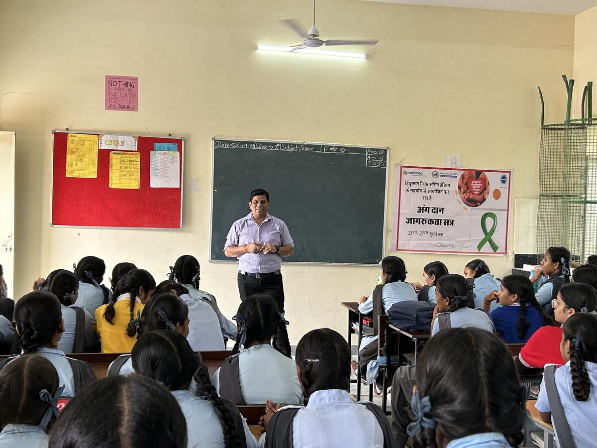 हिन्दुस्तान जिंक द्वारा सीएसआर के तहत अंगदान की जागरूकता सत्र आयोजित 1 हिन्दुस्तान जिंक द्वारा सीएसआर के तहत अंगदान की जागरूकता सत्र आयोजित