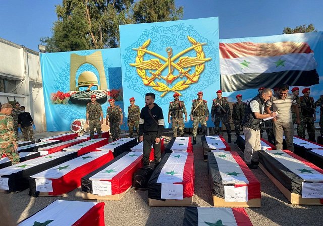 Drone Attack Shatters Syrian Military Graduation: 89 Dead, Many Injured 1 Drone Attack Shatters Syrian Military Graduation: 89 Dead, Many Injured