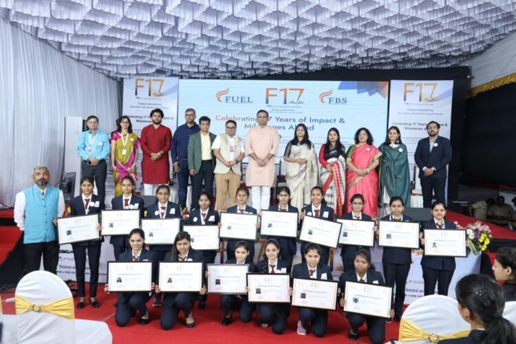 FUEL Felicitates 90 Underprivileged Girl Students with Scholarships on its 17th Foundation Day