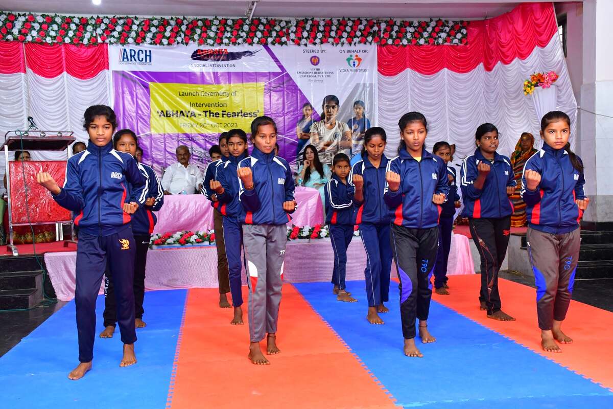 Girls Rising and Shining in Gadag Karnataka