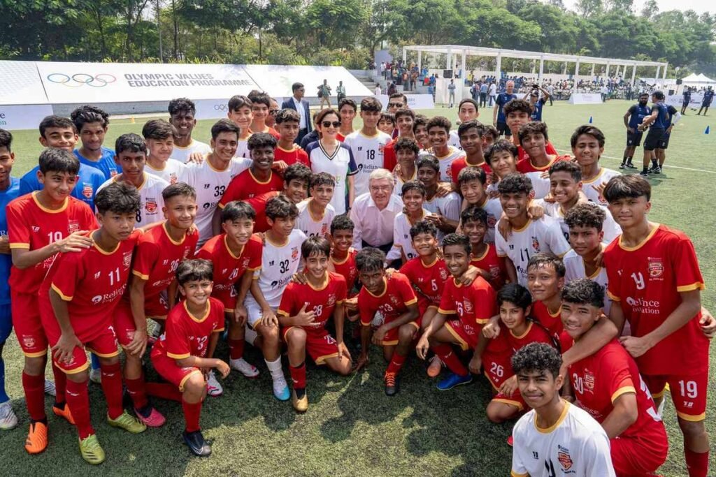 IOC and Reliance Foundation Join Forces for Olympic Values Education in India 3 IOC and Reliance Foundation Join Forces for Olympic Values Education in India