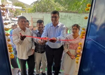 हिन्दुस्तान जिंक द्वारा देबारी में निर्मित सामुदायिक भवन का लोकार्पण