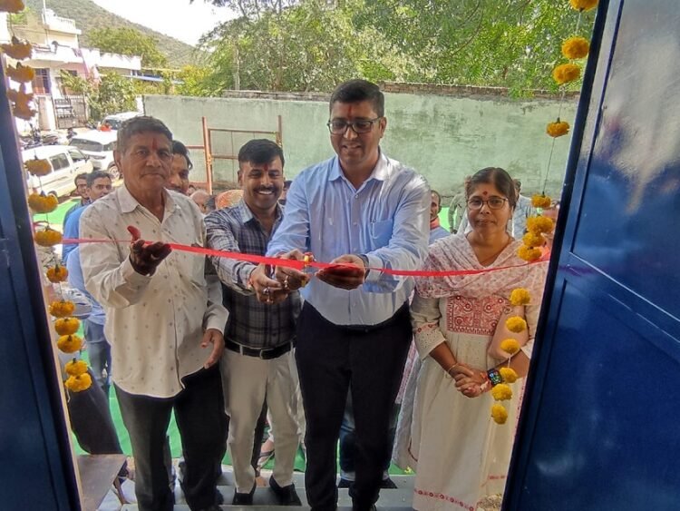 हिन्दुस्तान जिंक द्वारा देबारी में निर्मित सामुदायिक भवन का लोकार्पण