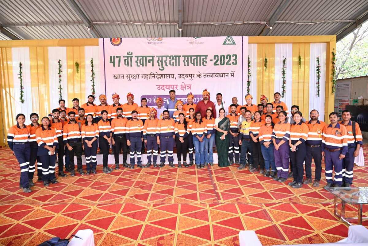 हिन्दुस्तान जिंक द्वारा 47वां खान सुरक्षा सप्ताह आयोजित 1 हिन्दुस्तान जिंक द्वारा 47वां खान सुरक्षा सप्ताह आयोजित
