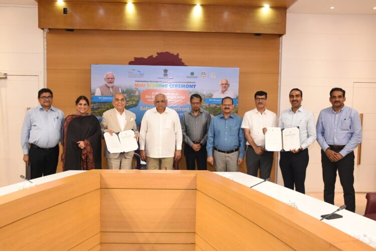 PNC Menon, Founder, SOBHA Group, Commits Rs 1,000 Cr to Sabarmati Riverfront Development