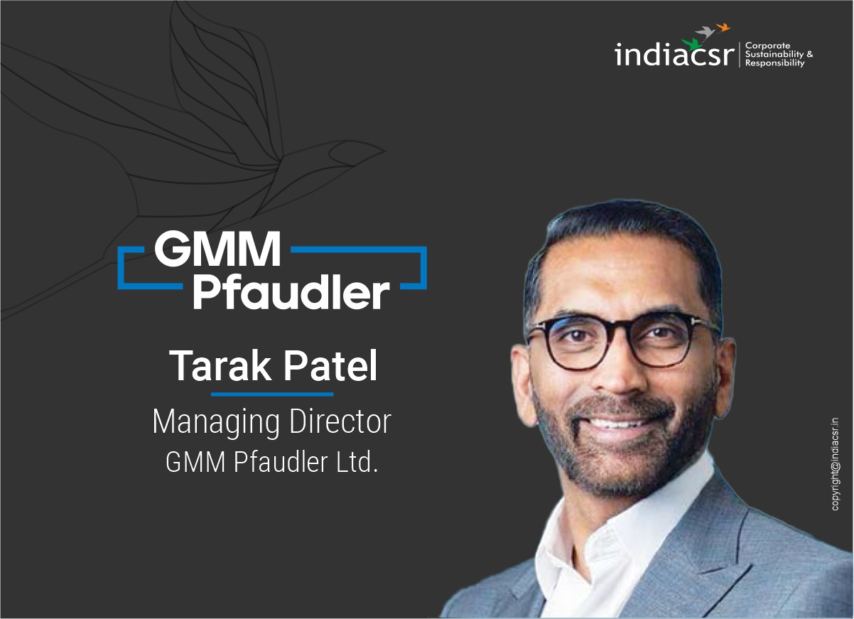 GMM Pfaudler Continues its Resolute Commitment to Corporate Social Responsibility (CSR) in 2023 1 Tarak patel Managing Director GMM_Pfaudler_IndiaCSR