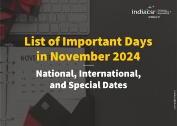 List of Important Days in November 2024: National, International, and Special Dates