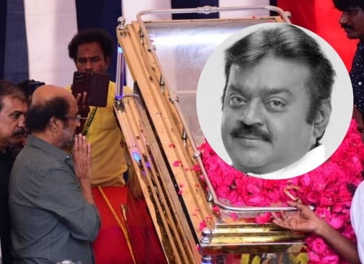 Rajinikanth Mourns the Irreplaceable Legacy of Vijayakanth
