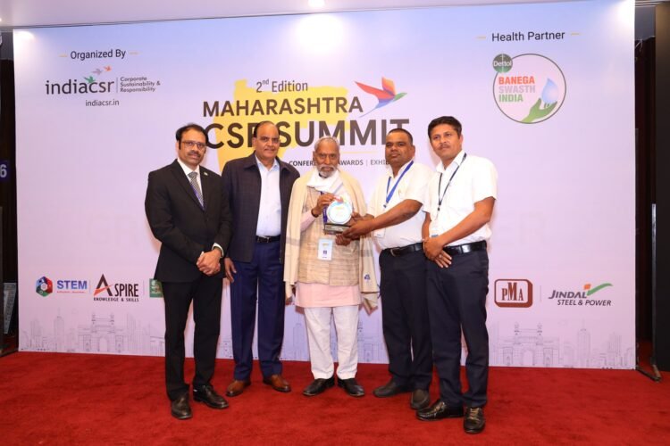 TVS Srinivasan Services Trust's CSR Project Silage Livestock Development Wins at 2nd Maharashtra CSR Awards