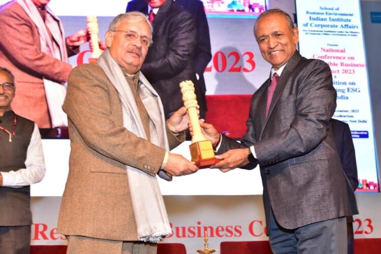 Union Minister Rao Inderjit Singh Hosts Exhibition on ‘Embracing ESG in India’ During National Conference