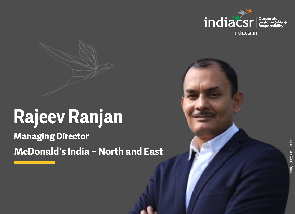 McDonald's for Youth is our community connect initiative: Rajeev Ranjan, MD, McDonald’s India – North and East 1 Ranjeev Ranjan