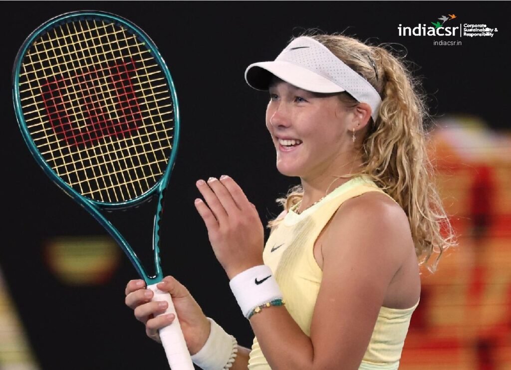 Apprentice Defeating the Master: 16-year-old Mirra Andreeva Beats Ons Jabeur 3 India CSR