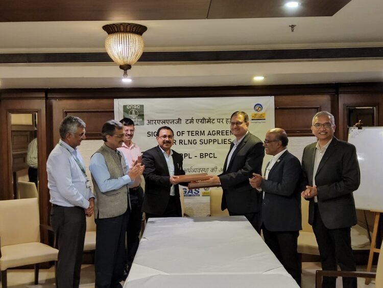 MRPL intensifies Greener Fuel initiatives Signs Long term RLNG pact with BPCL