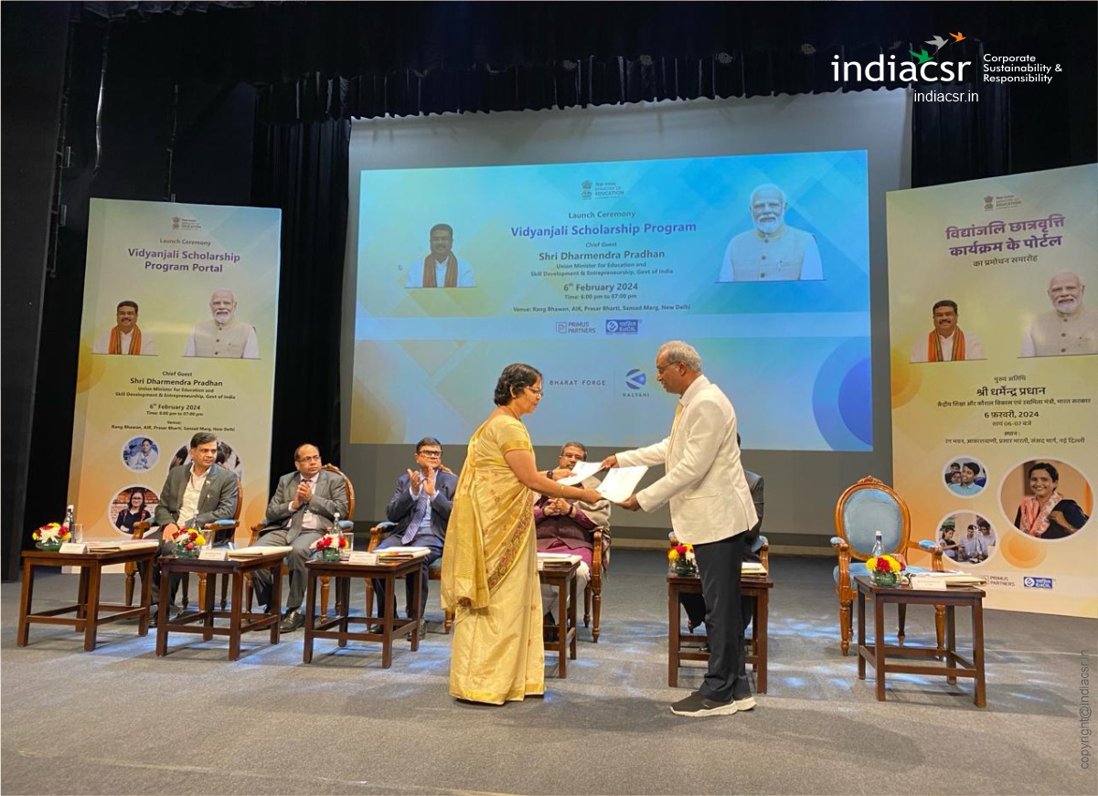 CSR Bharat Forge Pledges Support for Underprivileged Girls’ Students, Signs MoU with Ministry of Education