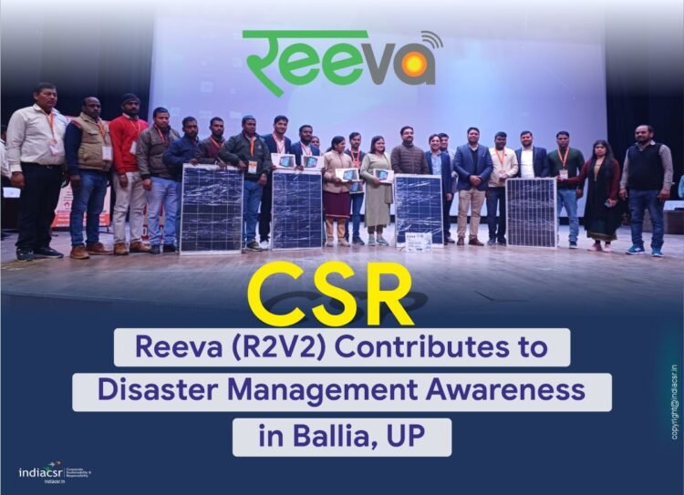 CSR: Reeva (R2V2) Contributes To Disaster Management Awareness In ...