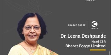 Dr. Leena Deshpande, Head of Corporate Social Responsibility CSR at Bharat Forge
