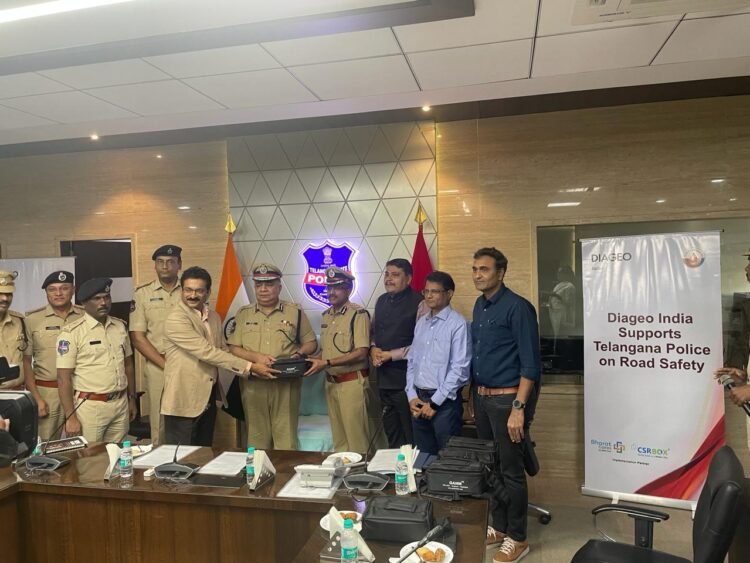 Diageo India Backs Telangana Police Against Drink Driving with Advanced Breath Analysers